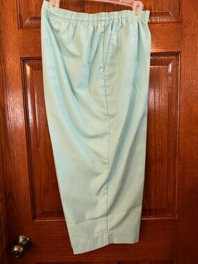 Koret Francisca Aqua Capris 18w Elastic Waist Pockets